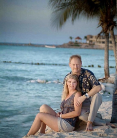 Jim and Mary in Isla Mujeres, 2006