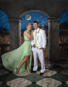 Prom picture by Addison Photography in Twin Falls.